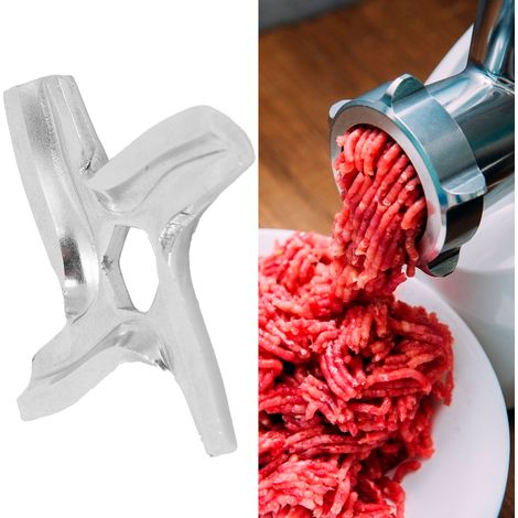 Lame de broyage croisée pour hachoir à viande électrique, disque de mouture polyvalent (1/5)