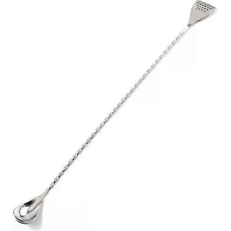 HONORNIC - Ensemble shaker à cocktail en acier inoxydable : shaker, passoire, pince à glaçons, cuillère à mélanger, doseur, pilon
