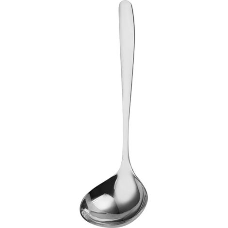 Cuillère À Soupe En Acier Inoxydable 304 - Cuillère Pour Fondue Et Bouillon - Pour Cuisine Et Restaurant - 19,3 cm - 1 Pièce (1/2)