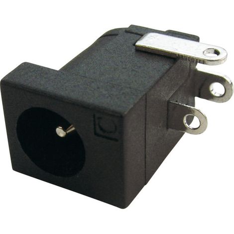 Cliff DC-10L Niedervolt-Steckverbinder Buchse, Einbau horizontal  6.3 mm 2.1 mm 1 St.