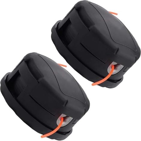 Lot de 2 têtes de débroussailleuse SRM-225 pour Echo Eater Speed-Feed 400 SRM-230 SRM-210 SRM2100 SRM225 PAS210 PAS225 PAS230 Compatible avec la plupart des débroussailleuses Echo SRM Shiandaiwa T220 (1/5)