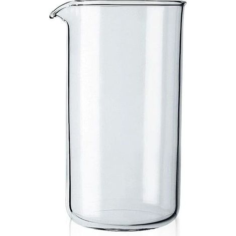 [NIEMALS VERWENDET] Ersatzbecher für Kaffeepresse, Glas – transparent (Fassungsvermögen: drei Tassen, 0,35 l, 12 oz)