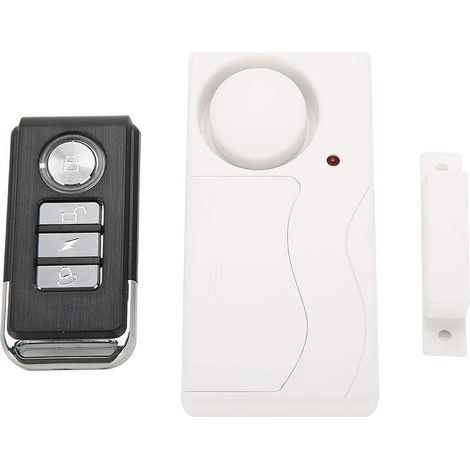 Set di contatti magnetici per sensori di porte e finestre. Interruttore con sensore wireless e telecomando per la casa.