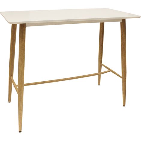 Table - HOME DECO FACTORY - Mange Debout - Blanc - 115 x 60 x 102 cm (1/5)