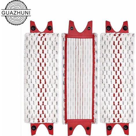 Tête De Balai Microfibre - Pour Balai Vileda UltraMax - Lavable - Résistant À L'Usure - Pour Sol Dur - Lot De 2 (1/5)