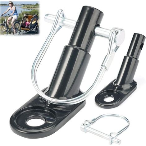 Attelage Remorque Velo,Connecteur Attache Adaptateur, Coupleur (1/4)