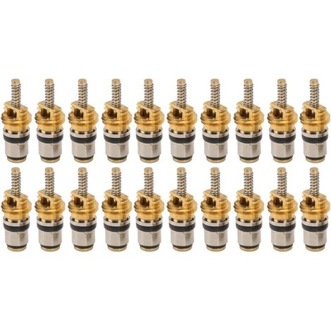 20pcs High Pressure Valve Core Tick for Most Car Air Conditioning Tires, Peugeot Tire Replacement (1/5)
