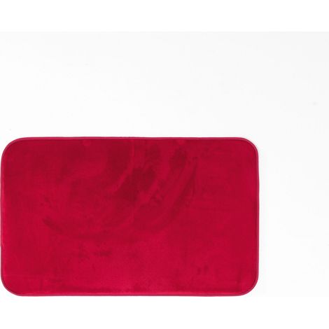 Tapis rectangulaire - Carmin - Flanelle - Livraison gratuite (1/3)