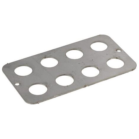 Placa montaje pal. mando 2x4 SALVARANI 760195