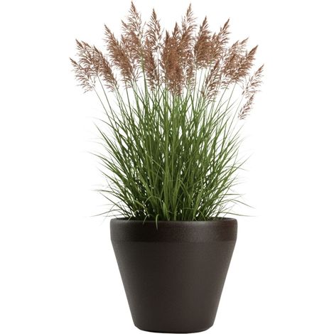 Vaso da giardino Purea color moka, altezza 49,4x55,4 cm