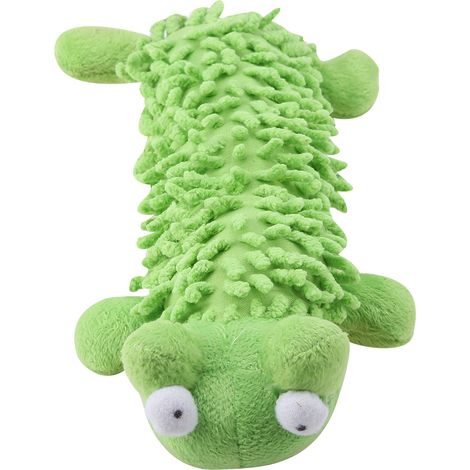 Jouet à mâcher pour chien et chat, peluche pour animal de compagnie, outil d'entraînement amusant, meilleurs amis de l'animal, vert