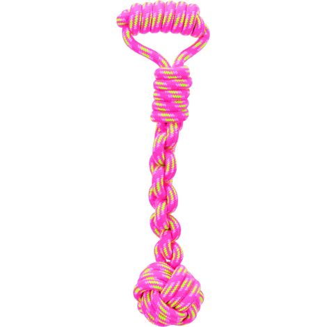 Trixie  Seil mit Kugel - Knoten 38/8 cm - Seil mit Kugel - Knoten 38/8 cm