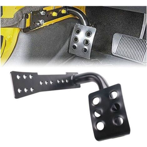 Accessoire de voiture, Qiilu Pédale de voiture, Pédale de Voiture en Métal de Voiture Côté Gauche Repose-Pied Décoration Acc (1/4)