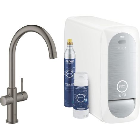 Grohe Blue Home Einhand-Spültischarmatur Starter Kit, Ausladung (1/5)