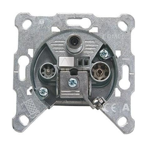 Prise d'antenne TRIAX EDM 6 - Argent - 306271