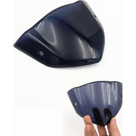 Déflecteur de vent noir fumé pour pare-brise de moto Kawasaki Z1000 2014 2015 2016-2020 - Accessoires de pare-brise de haute qualité (1/4)
