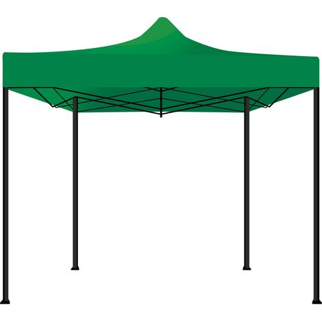 Carpa de jardn / Gazebo 3X3 Carpa plegable impermeable para ferias y mercados Verde