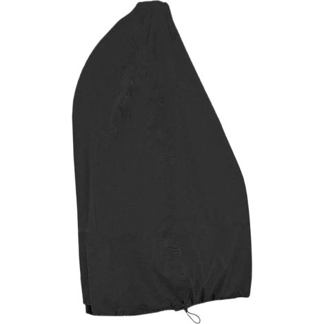 housse de protection Couverture de plein air en forme de pendaison chaises à œufs pièces de balançoire de terrasse manchon de fauteuil suspendu protecteur de meubles Polyester Noir (1/5)