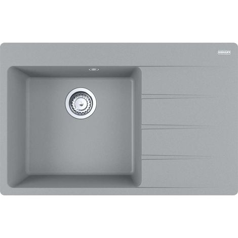 Franke Centro - Lavello in fragranite CNG 611-78 TL/2, 78x50 cm, pietra grigia 114.0637.516