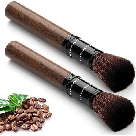 Accessoire pour moulin à café : brosse de nettoyage, pour le dosage, le nettoyage ou l’entretien lors de la préparation de café expresso.-AquaForge (1/5)