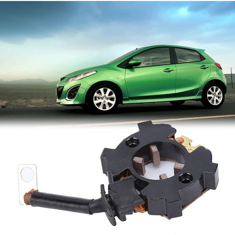 Kohlebürstenhalter für Mazda 6 Anlasser, Ersatzteil, langlebiges Material, einfacher Austausch, kompatibel mit bestimmten Modellen. (1/5)