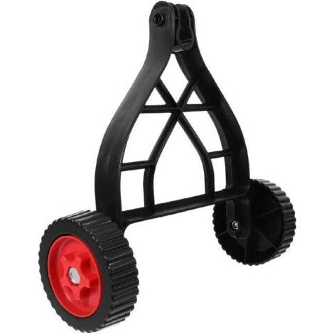 Roue motrice pour tondeuses à gazon, roue de support réglable pour débroussailleuses et coupe-bordures, accessoires de coupe légers et précis, compatible avec les outils à tige droite, construction ro (1/5)