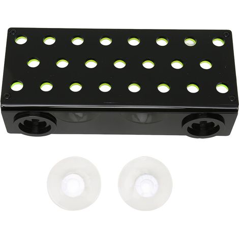Support prise trous ventouse fixation pour aquarium en corail acrylique vert 23 - pour eau douce et eau de mer (1/5)