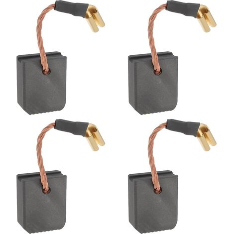 Lot de 2 Paires de Balais de Charbon pour Meuleuse d'angle 6,5x12x13,5 Mm Compatible avec DeWalt DWE4257 Et DWE4277 (1/5)