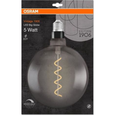 OSRAM HOMELIGHTING 4058075270046 LED CEE G (A - G) E27 forme de globe 4 W = 15 W blanc chaud (Ø x L) 200.0 mm x 287 mm 1 pc(s) A783992 (1/5)