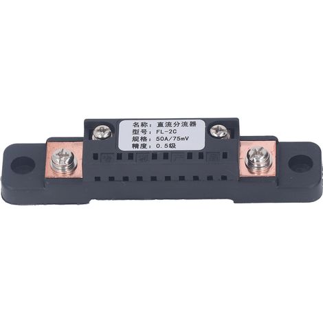 Compteur LCD numérique multifonction voltmètre ampèremètre moniteur capacité batterie DC 6-200V afficheur tension courant (1/5)