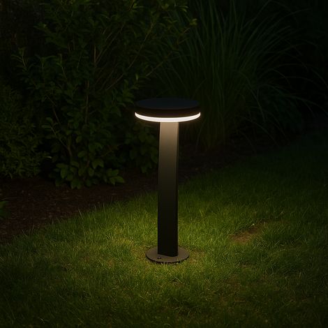 Balise Led Solaire 3w 3000k avec capteur crépusculaire IP54