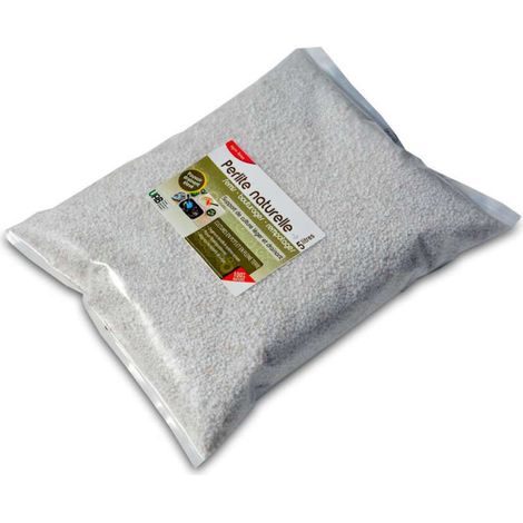 Perlite naturelle pour plantes - Agro Sens - Sac 5 litres (1/5)