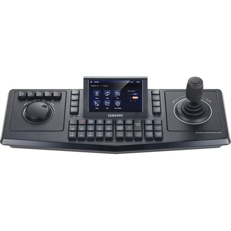 Tastiera di controllo PTZ Hanwha spc-7000 schermo tattile 5 pollici (1/2)