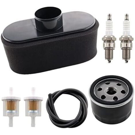 Filtre à air avec pré-filtre à huile Bougie d'allumage pour Kawasaki FR651V FR691V FR730V FS481V FS541V FS600V FS651V FS691V FS730V 11013-7047 11013-0752 11013-7046