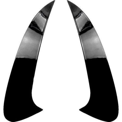 Enjoliveur de spoiler de pare-chocs arrière pour coupé C292 Gle63s Gle400 Gle450 4matic 2015-2019 Noir brillant (1/5)