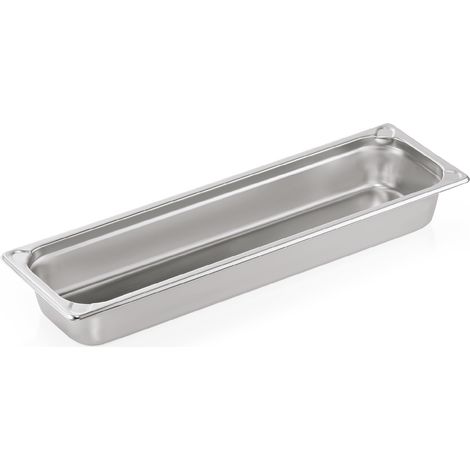 Bac GN 2/4 Inox Coins Gaufrés 3,6 L P 65 mm - Was Germany