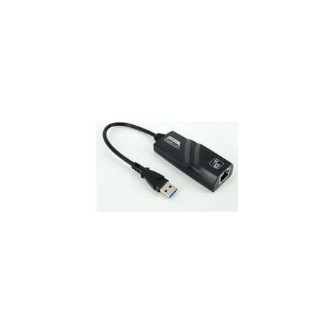 Adaptateur Ethernet USB, prise en charge automatique de la carte réseau MDIX USB3.0 Gigabit vers RJ45, carte réseau USB pour tablette PC externe (1/3)