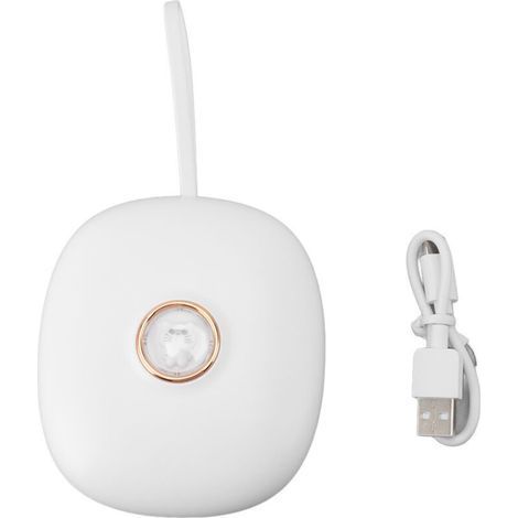 Réveil numérique Portable LED, Rechargeable, 1200MAH, verrouillage pour enfants, trois niveaux réglables, répétition de vibration, pour sourds et muets (1/4)
