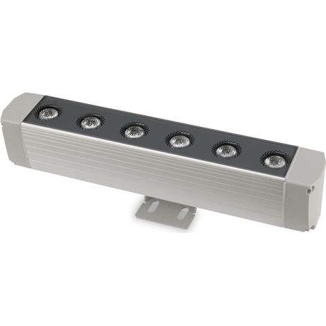 Convertt Surface Sistema Lineal Exterior Para iluminar hacia arriba Luz LED blanco cálido 3000K Aluminio Anodizado