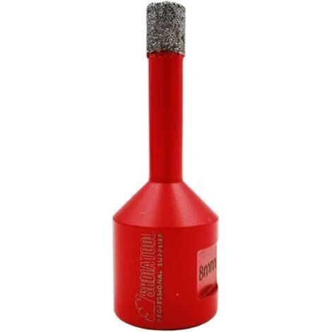 Ineasicer 8mm Diamond Drill Bits Hole Saws with M14 Thread for Dry Drilling in Porcelain Tile Granite Marble (1/5)