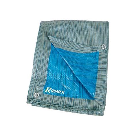 Ribiland – Bâche légère spéciale bois 1.6 x 6 m – Grammage 80 gr/m² – Anti-UV et imperméable – Œillets en aluminium tous les 1 m - BOIS 80 GR (1/6)