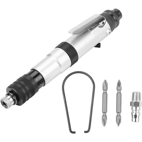Mini Handle Type Clutch Semi-Automatic Pneumatic Screwdriver Straight Air 1000rpm (1/5)