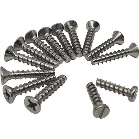 Hayward – Lot de 14 vis face avant 32 mm pour skimmer piscine SP1082, SP1084, SP1085 – Vissage rapide en série – Compatible avec modèle SPX1084Z4AM