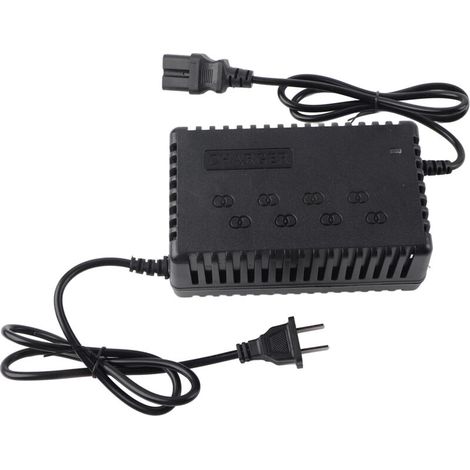 Chargeur 24V 1.8A pour Vélo Électrique et Scooter, 12-14AH avec Voyant Lumineux, 220V