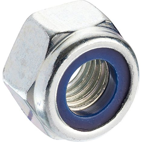 Unifix Class 8 Nylon Insert Nuts P Type DIN 982 BZP - M5 x 0.80 (1/2)