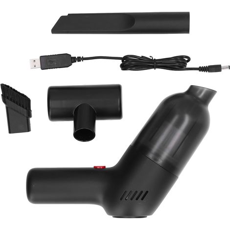Aspirateur à main électrique sans fil, forte puissance d'aspiration, Rechargeable par USB, pour animaux de compagnie et voitures (1/5)