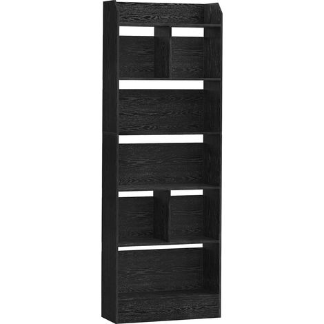 Bibliothèque, Étagère à 6 Niveaux, Meuble de Rangement Livres (1/5)