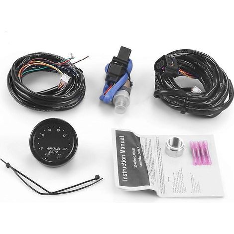 Breitband-AFR-Anzeige, Breitband-O2-Luft/Kraftstoff-Verhältnis-Anzeige-Kit LSU 4.9 Sauerstoffsensor-AFR-Anzeige-Messgerät (1/5)