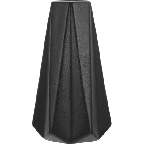 Pot de Fleurs Noir Céramique Vase Décoratif Intérieur Pot de Fleurs Original (1/5)