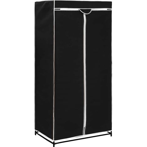 Maison Exclusive - Garde-robe Noir 75x50x160 cm (1/5)